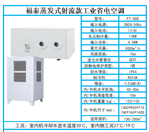射流款蒸发冷省电空调…