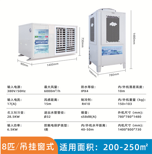 工厂快速降温设备8匹工…